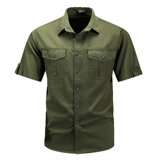 Chemise Cargo Homme Pratique pour Activités de Plein Air 3