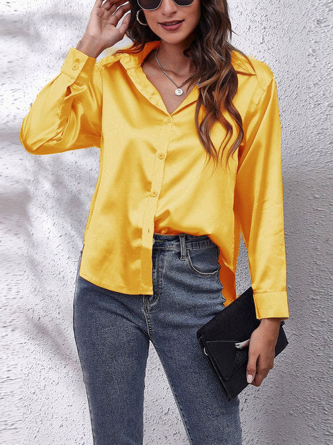 Chemise Classique pour Femmes Manches Longues 13