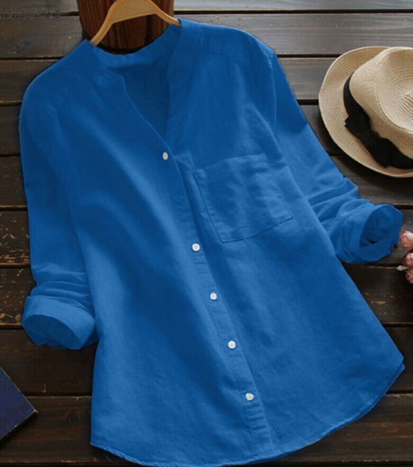 Chemise Décontractée Femme Style Polyvalent 5