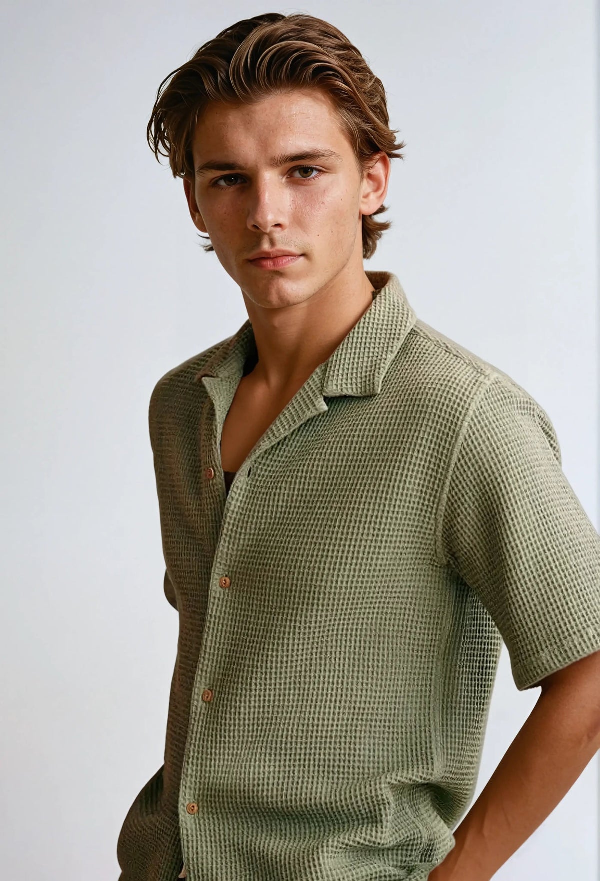 Chemise Décontractée pour Homme Style Élevé 2