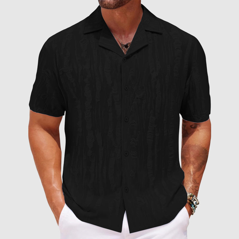 Chemise Décontractée pour Hommes Style Cubain 2