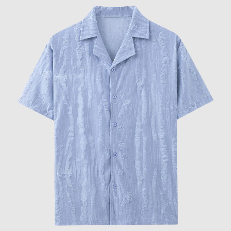 Chemise Décontractée pour Hommes Style Cubain 4