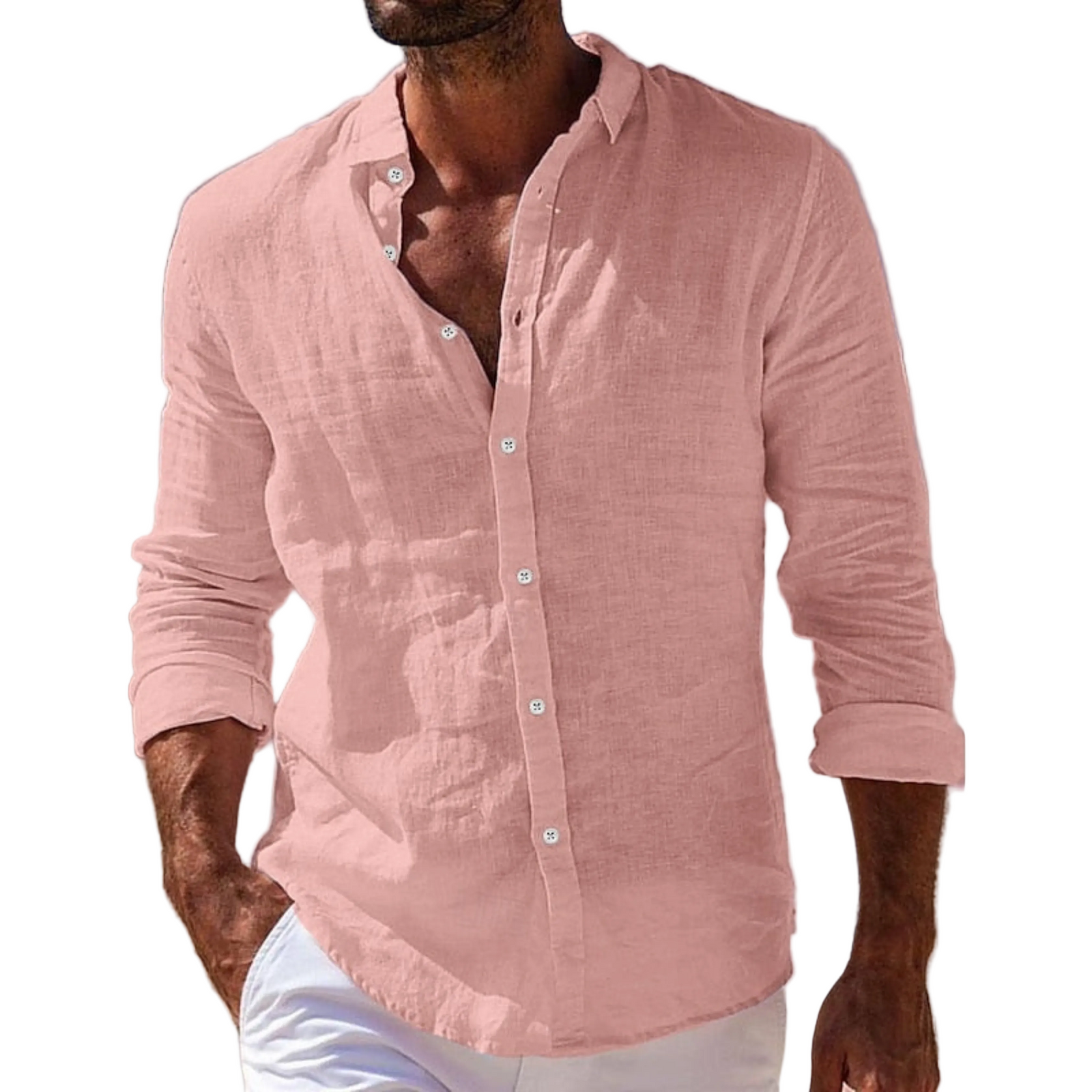 Chemise Décontractée pour Hommes Style Léger 0