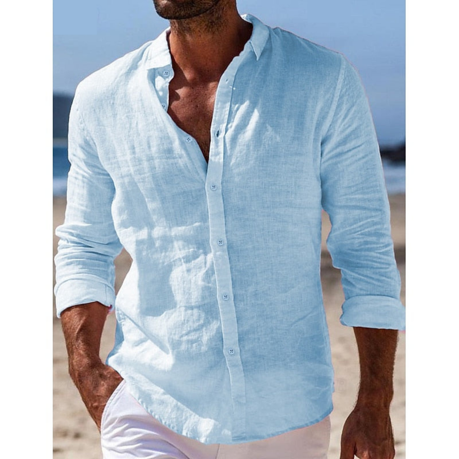 Chemise Décontractée pour Hommes Style Léger 2