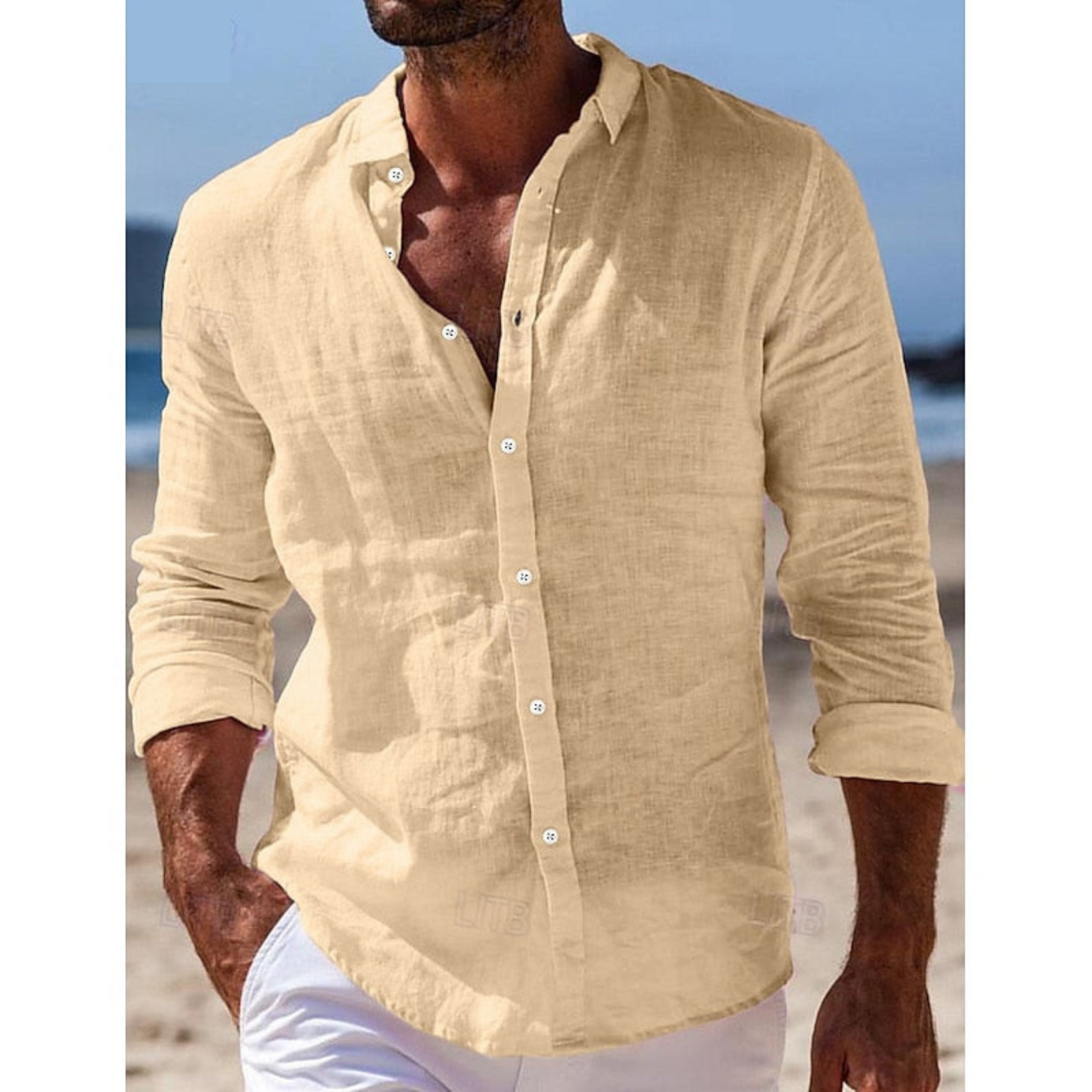 Chemise Décontractée pour Hommes Style Léger 5