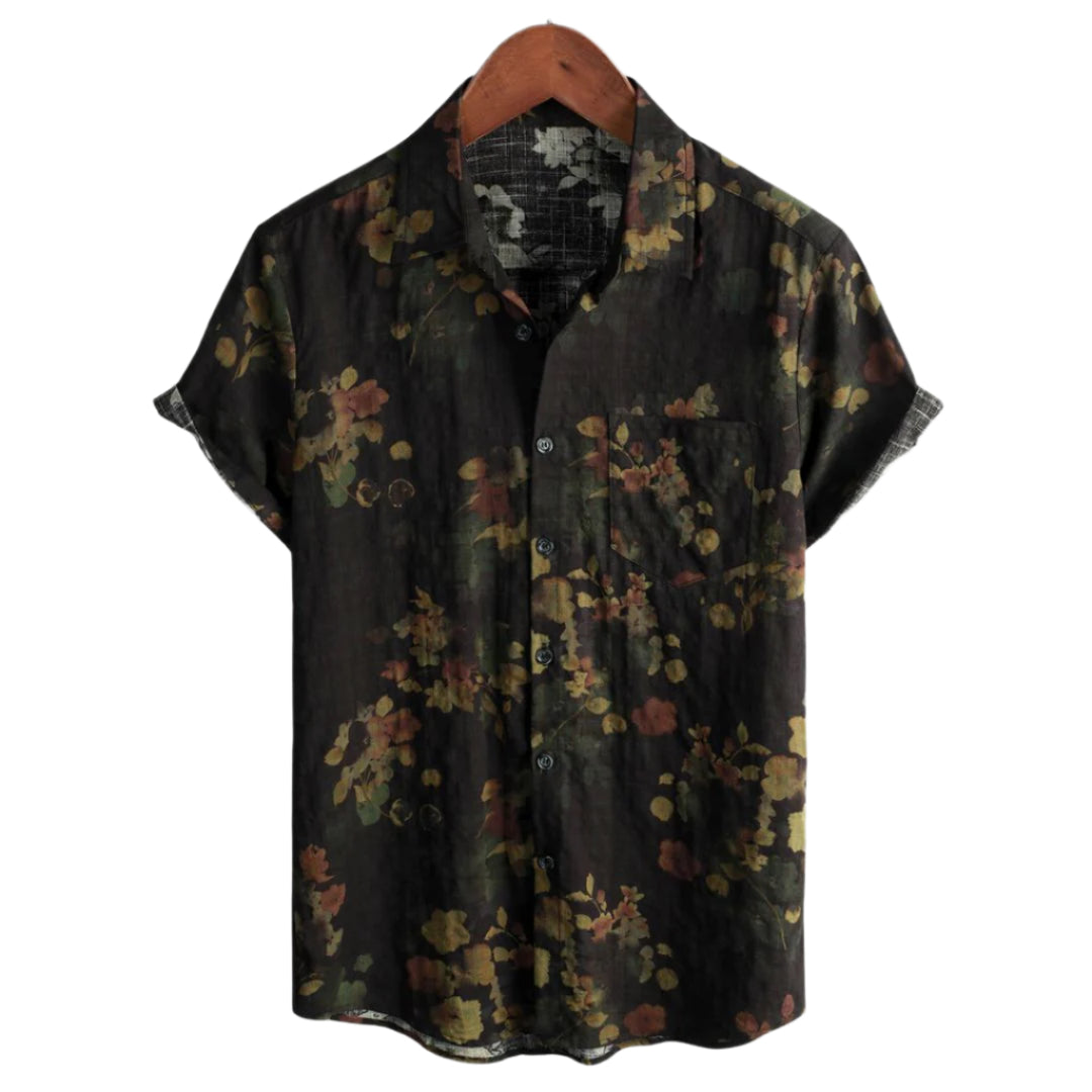 Chemise Femme AirLight à Motif Floral Vintage 0