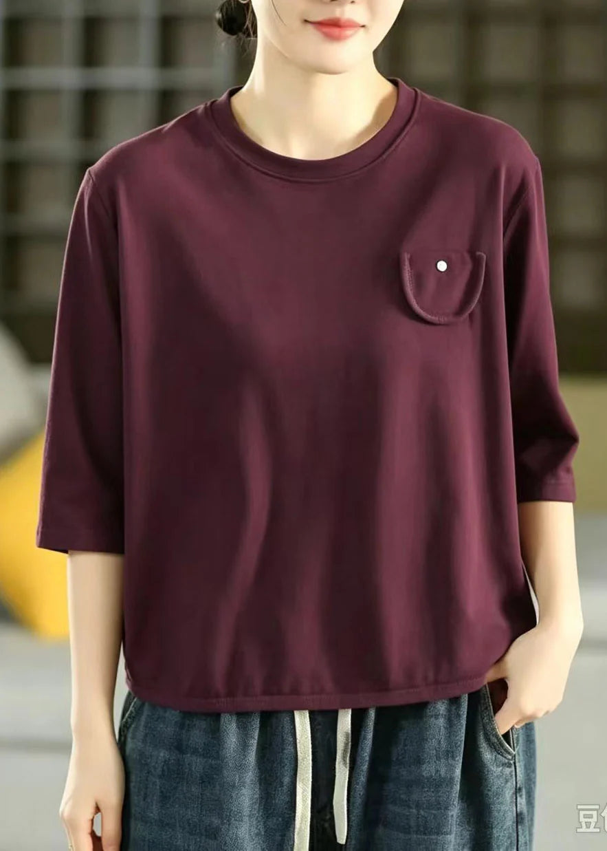Chemise Femme Coupe Ample Manches Courtes 1