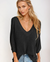 Chemise Femme Décontractée en Tricot Ouvert 2