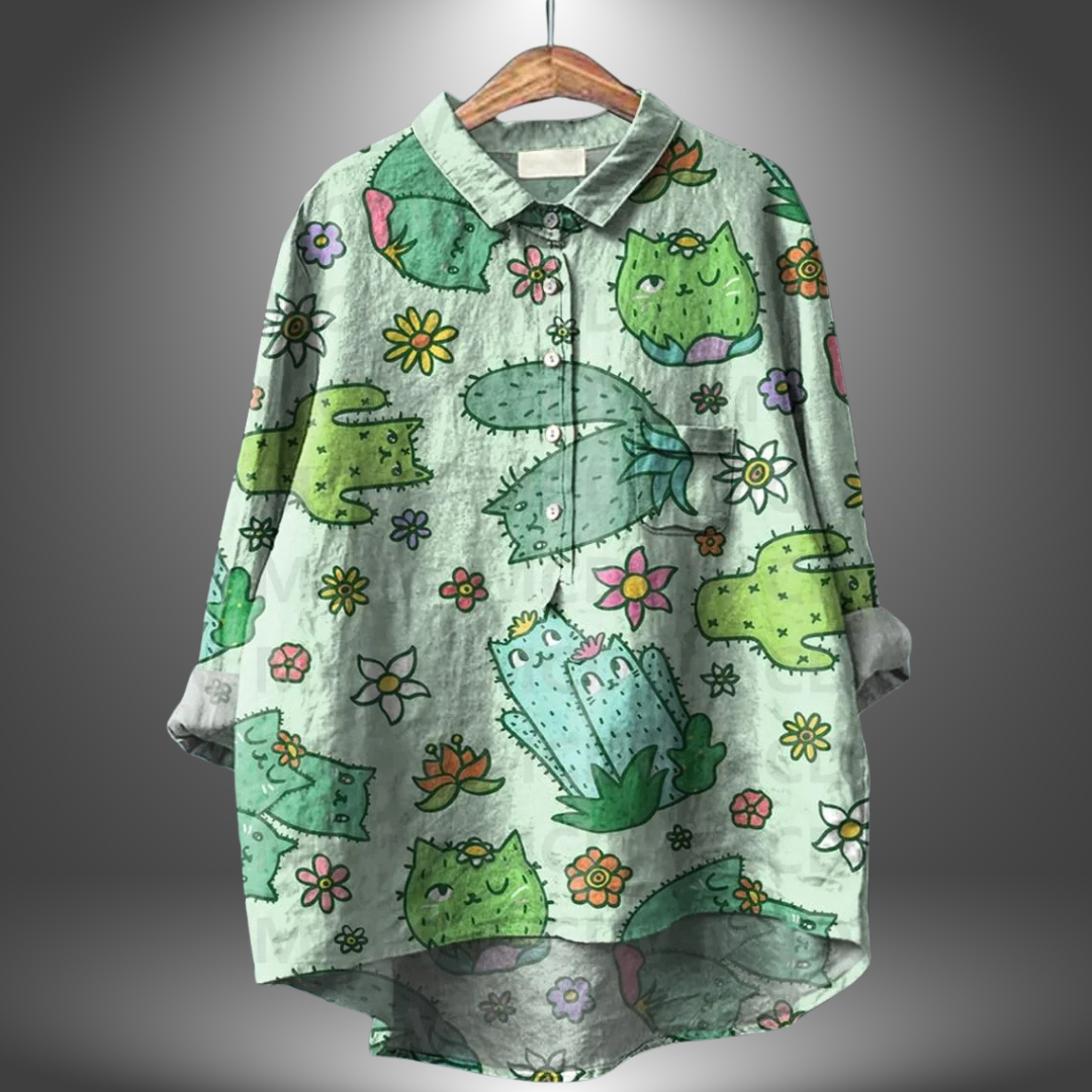 Chemise Florale Femme Artisanale 8