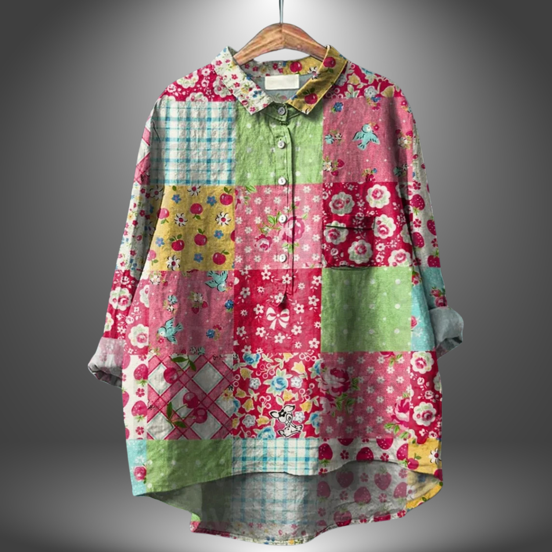 Chemise Florale Femme Artisanale 9
