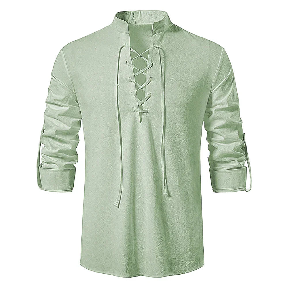 Chemise Homme Aérée Style Moderne Casual 5