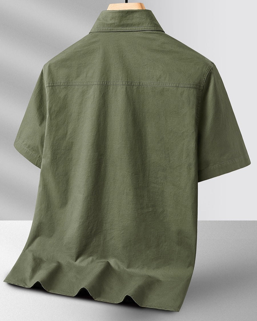 Chemise Homme Cargo à Manches Courtes 1