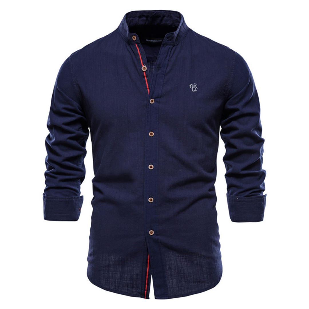 Chemise Homme Classique à Manches Longues Automne 0