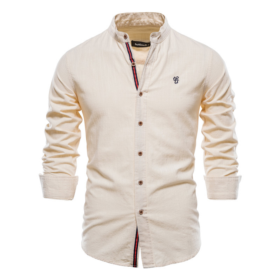 Chemise Homme Classique à Manches Longues Automne 3