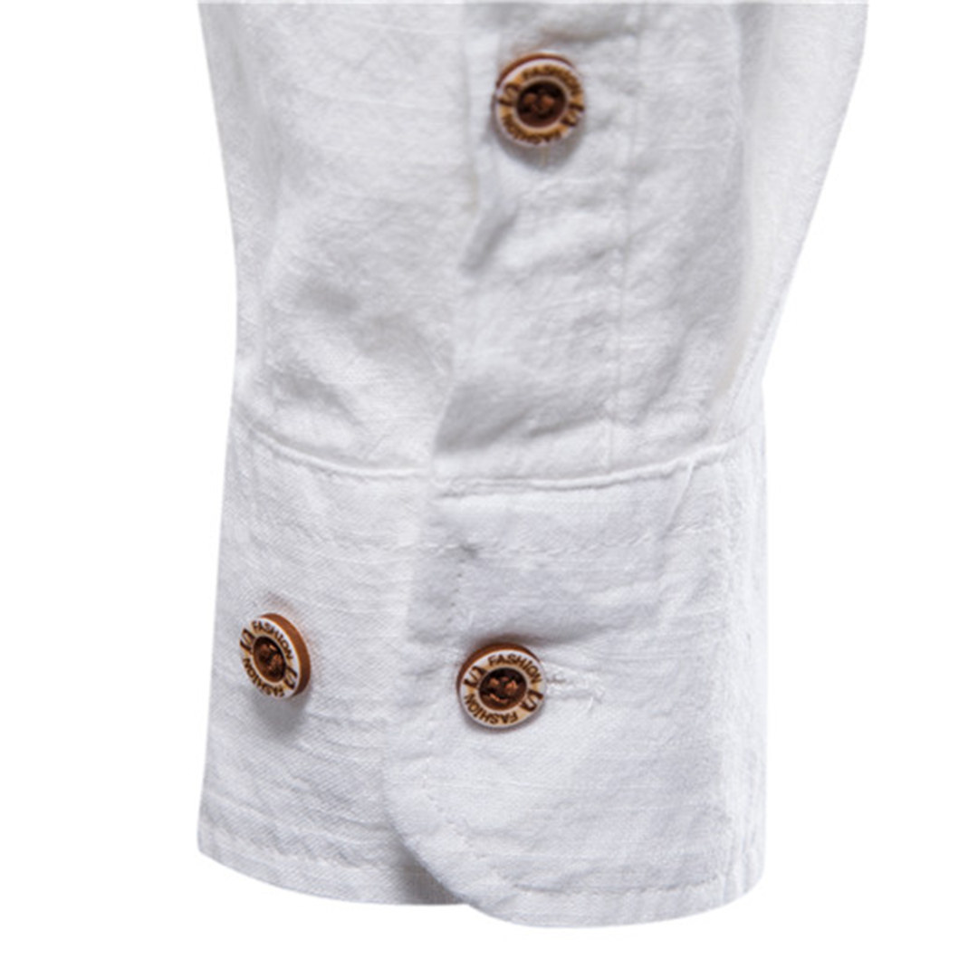 Chemise Homme Classique à Manches Longues Automne 5