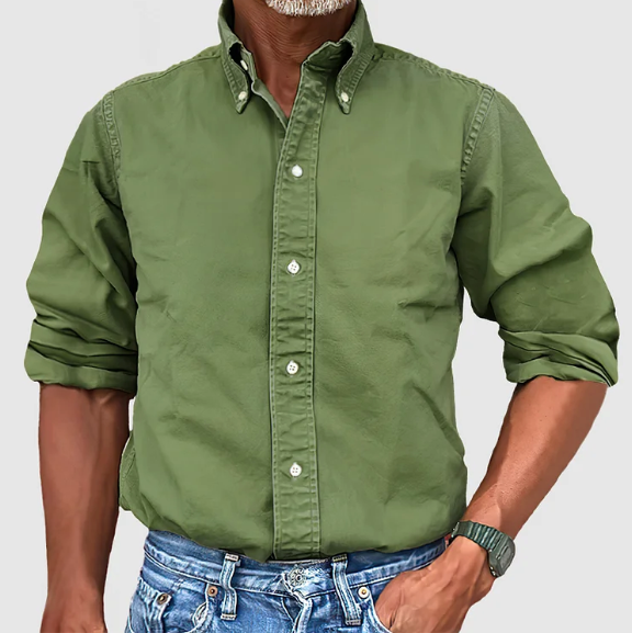 Chemise Homme Classique à Manches Longues Polyvalente 3