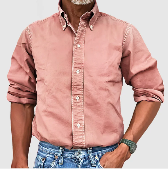 Chemise Homme Classique à Manches Longues Polyvalente 5