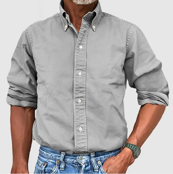 Chemise Homme Classique à Manches Longues Polyvalente 6