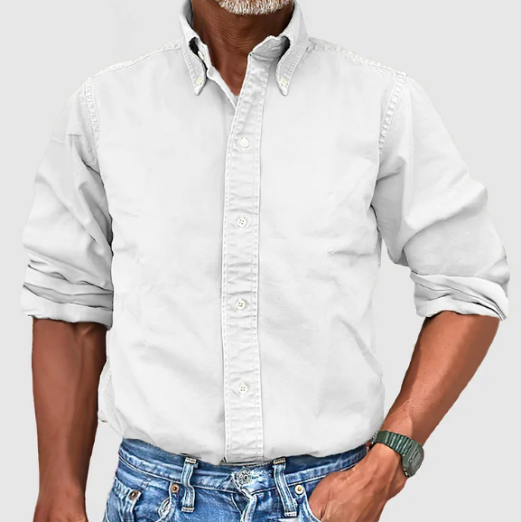 Chemise Homme Classique à Manches Longues Polyvalente 8
