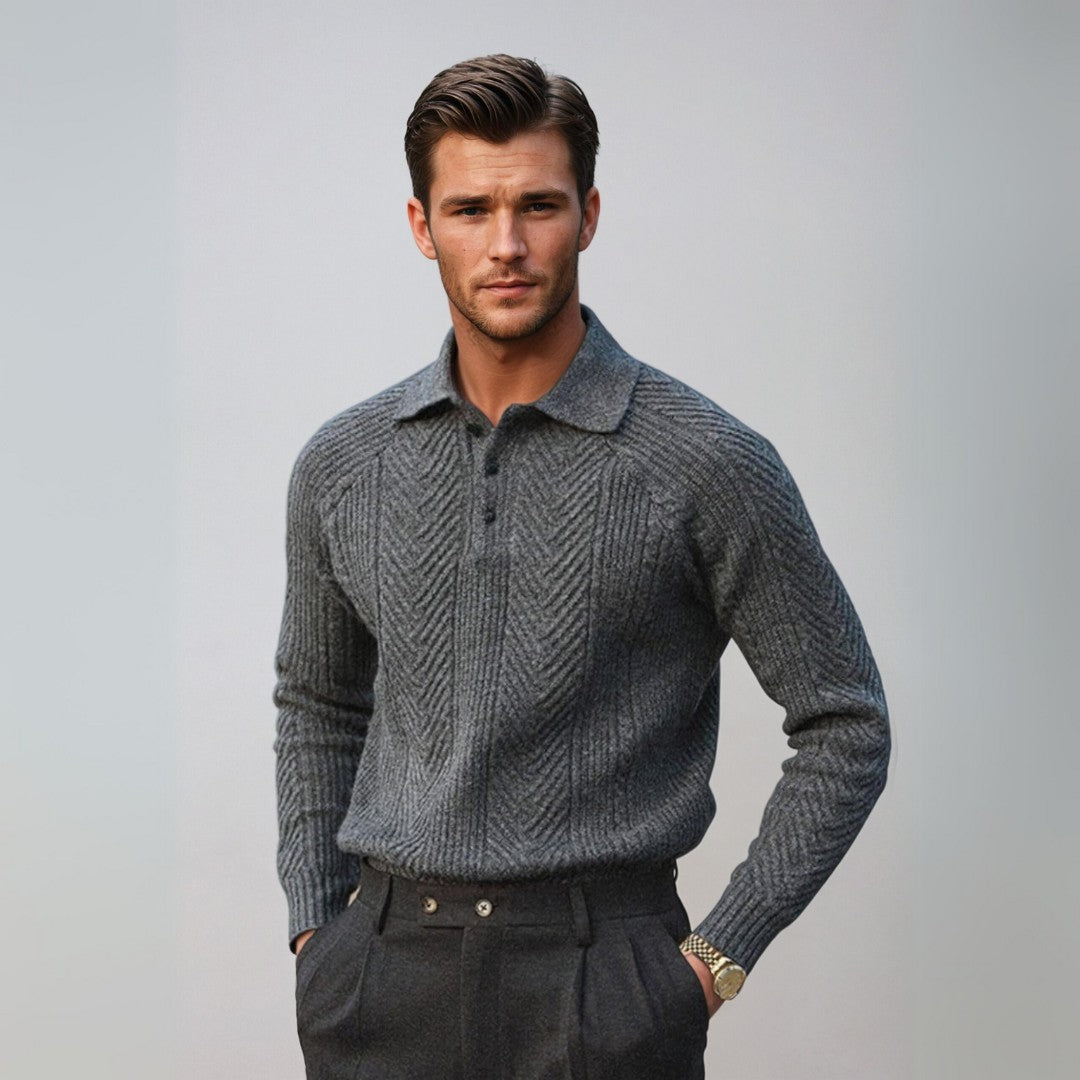 Chemise Homme Col Polo Chic Casual 0