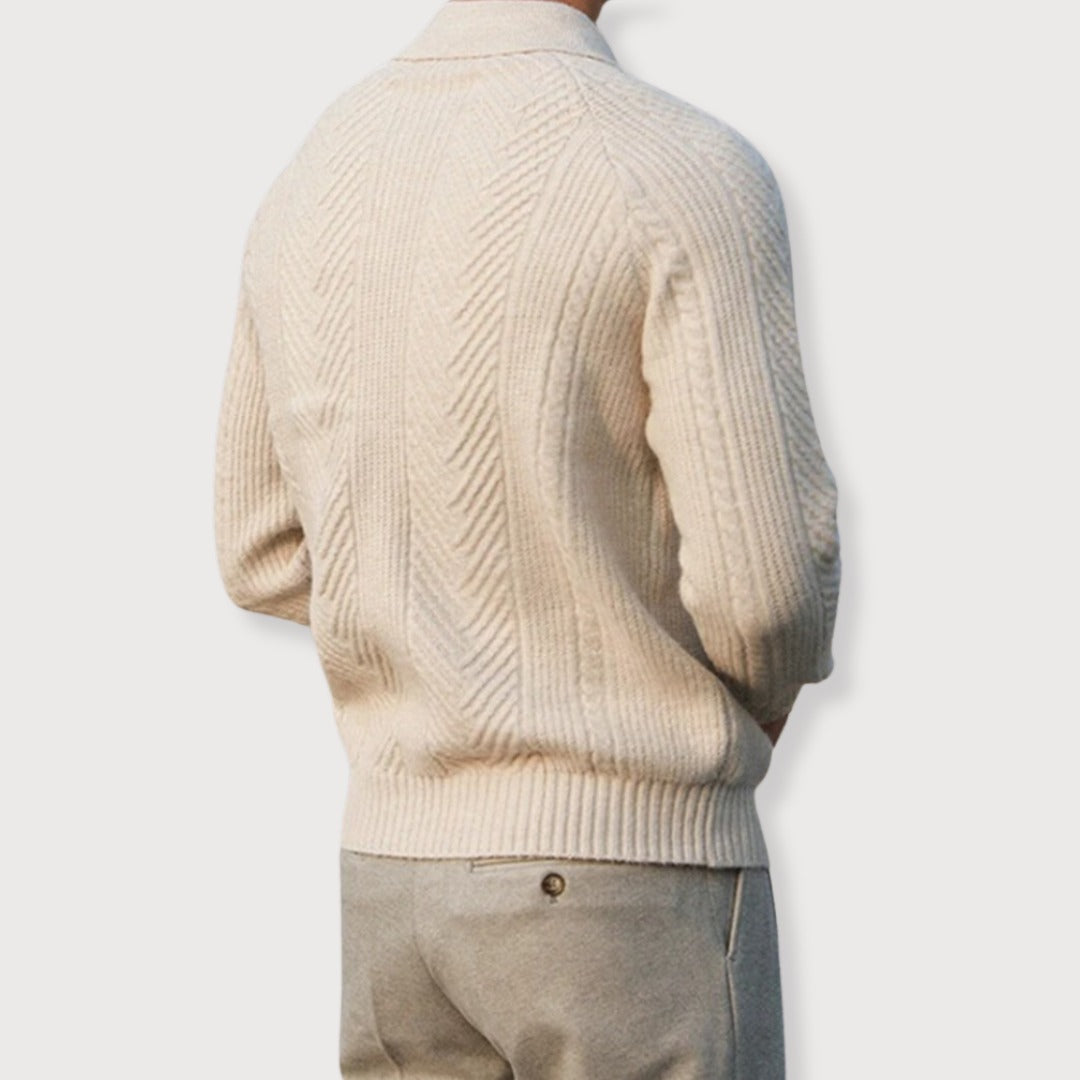 Chemise Homme Col Polo Chic Casual 3