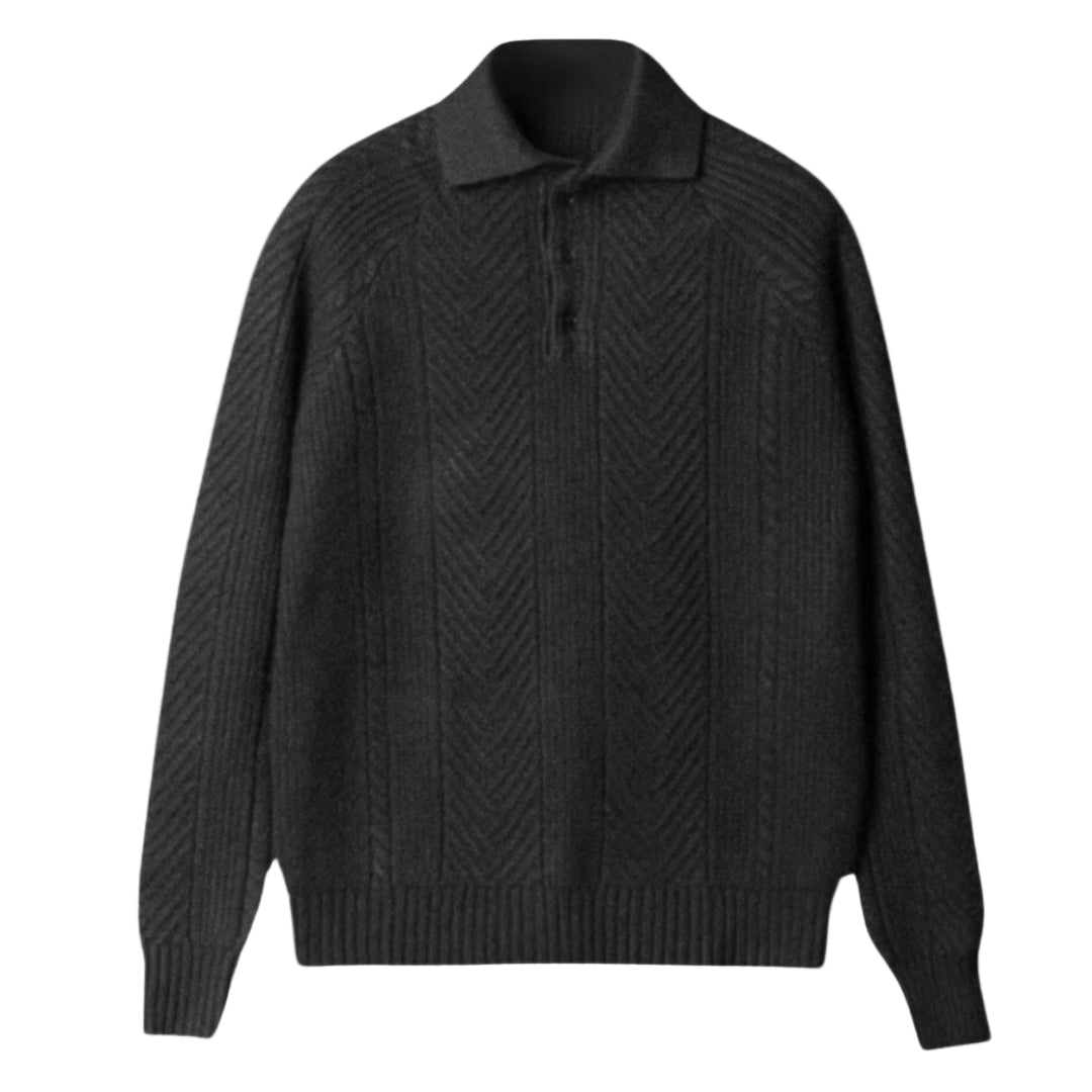 Chemise Homme Col Polo Chic Casual 5