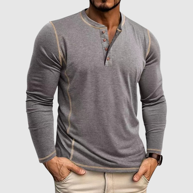 Chemise Homme Confort Classique Manches Longues 1