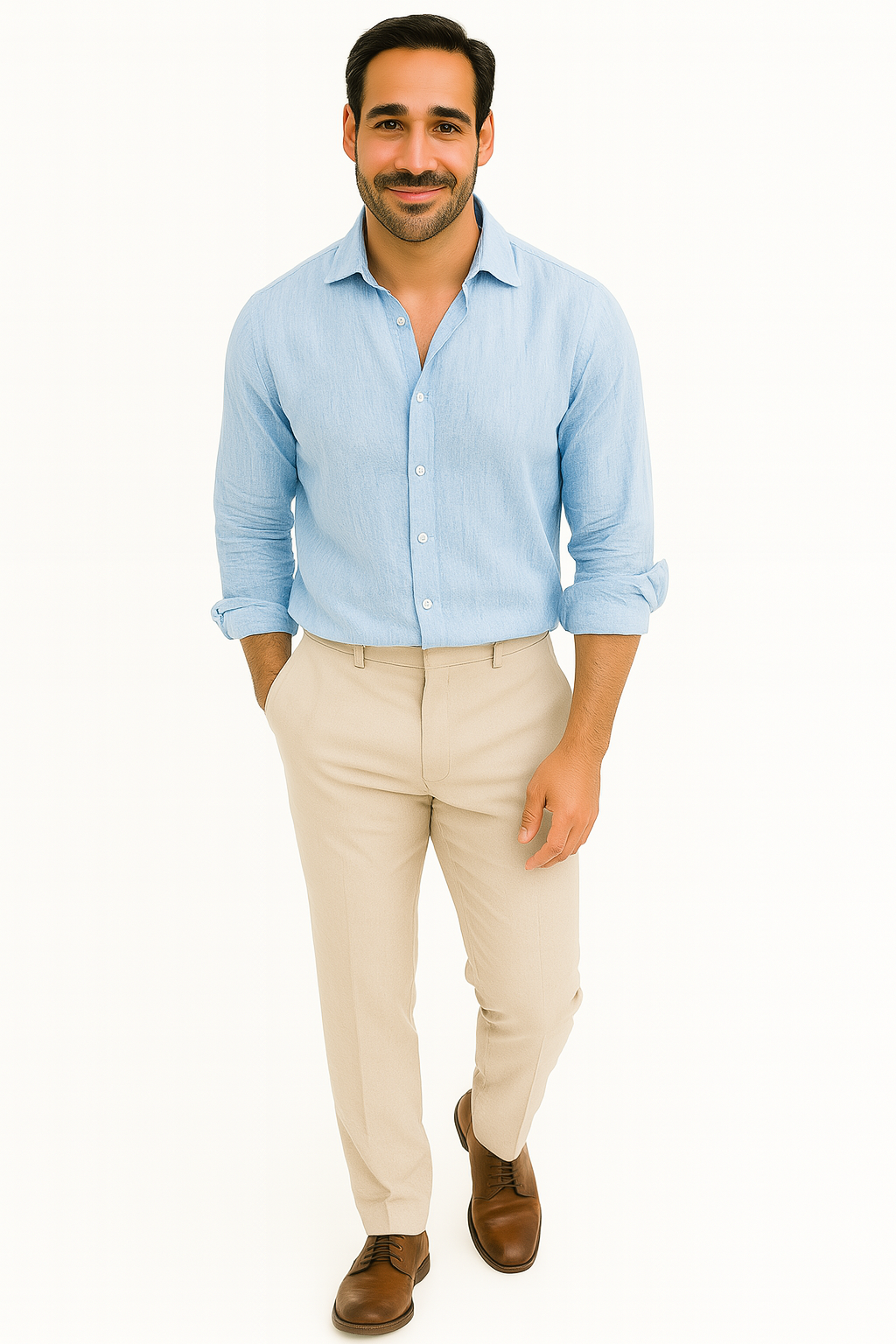 Chemise Homme Décontractée Moderne 1