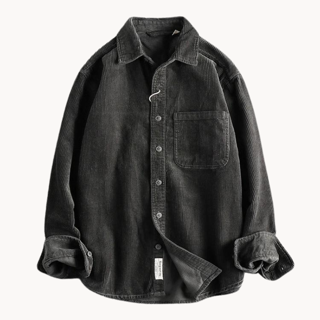 Chemise Homme Décontractée à Manches Longues Style Classique 2