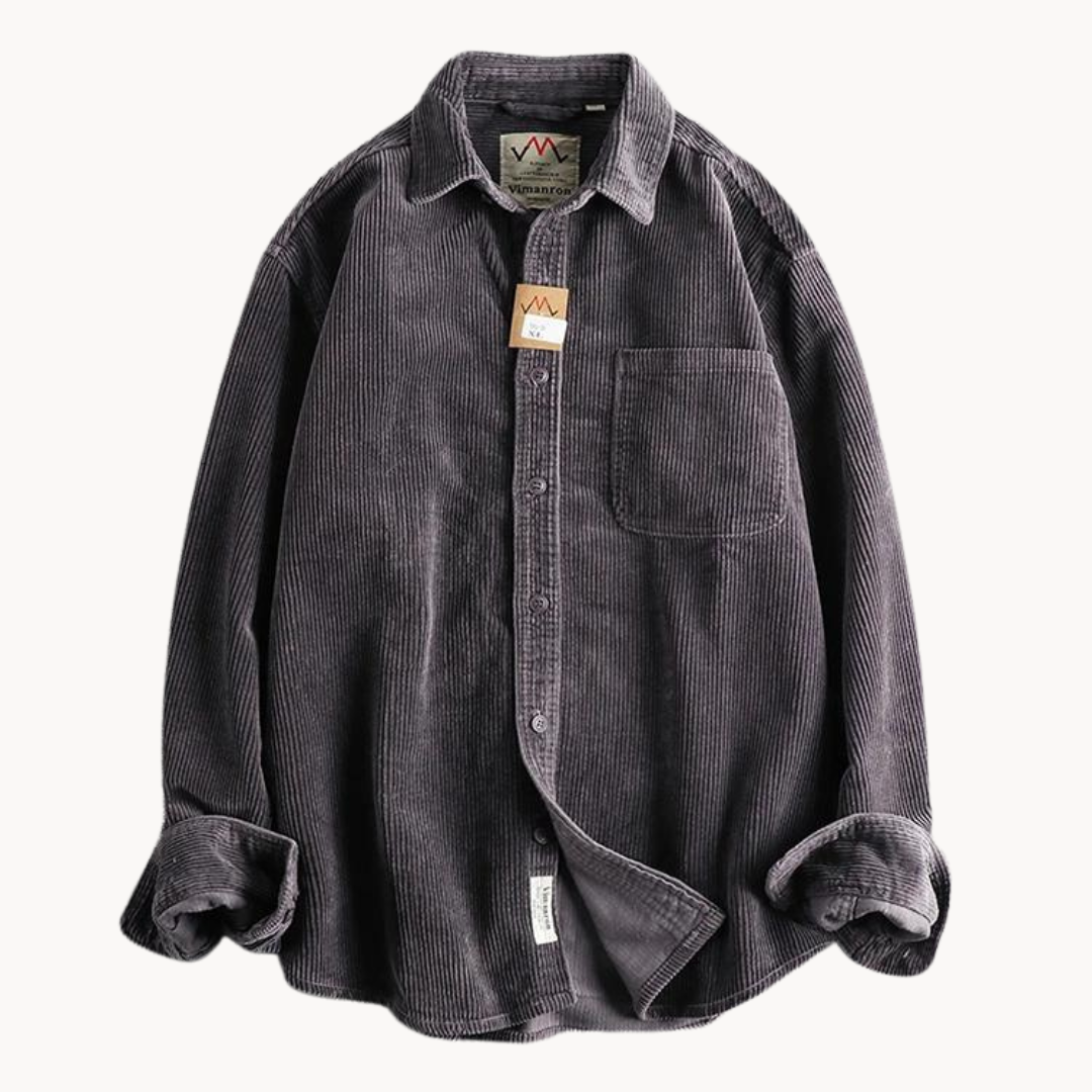 Chemise Homme Décontractée à Manches Longues Style Classique 5