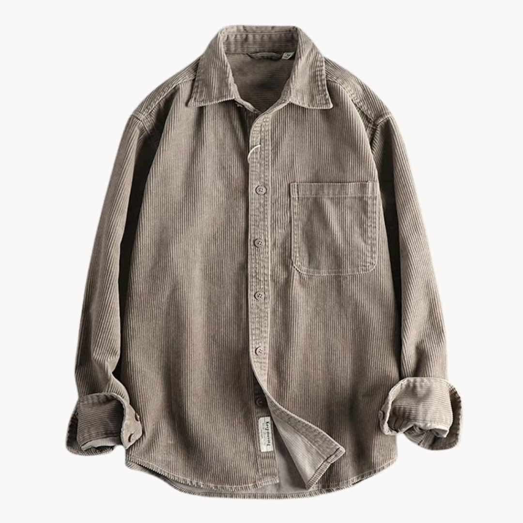 Chemise Homme Décontractée à Manches Longues Style Classique 6