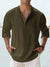 Chemise Homme Lin Moderne Col Ouvert Spacieuse 10