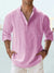 Chemise Homme Lin Moderne Col Ouvert Spacieuse 11
