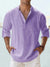 Chemise Homme Lin Moderne Col Ouvert Spacieuse 8