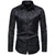 Chemise Homme Longue Détails Floraux Coton Polyester 1