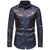 Chemise Homme Longue Détails Floraux Coton Polyester 9