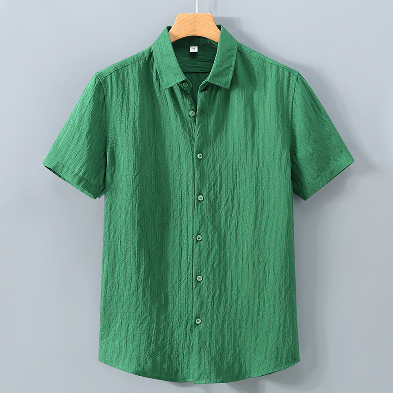 Chemise Homme à Manches Courtes Décontractée 1