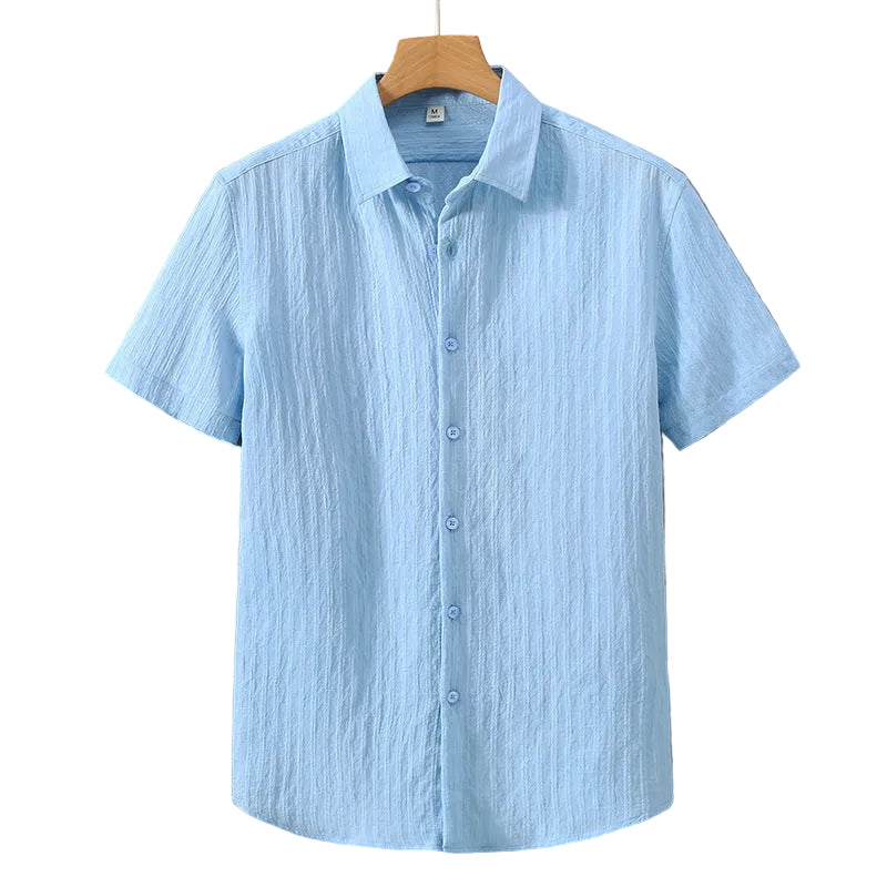 Chemise Homme à Manches Courtes Décontractée 3