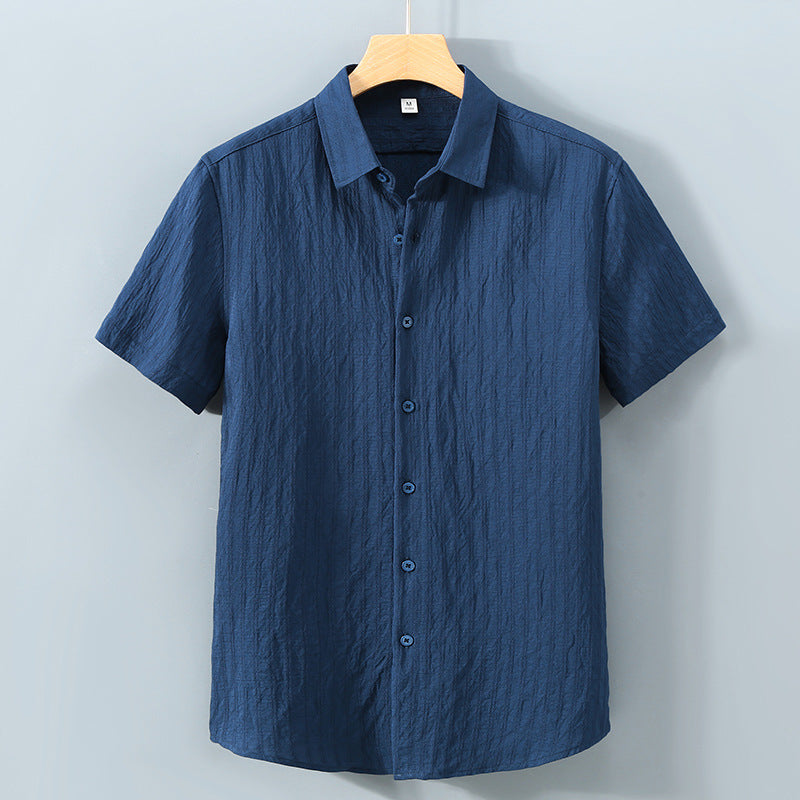Chemise Homme à Manches Courtes Décontractée 4