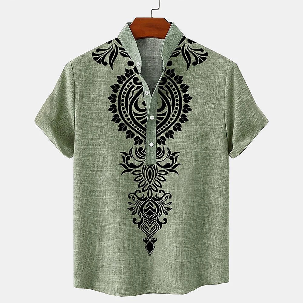 Chemise Homme à Manches Courtes Style Décontracté 1
