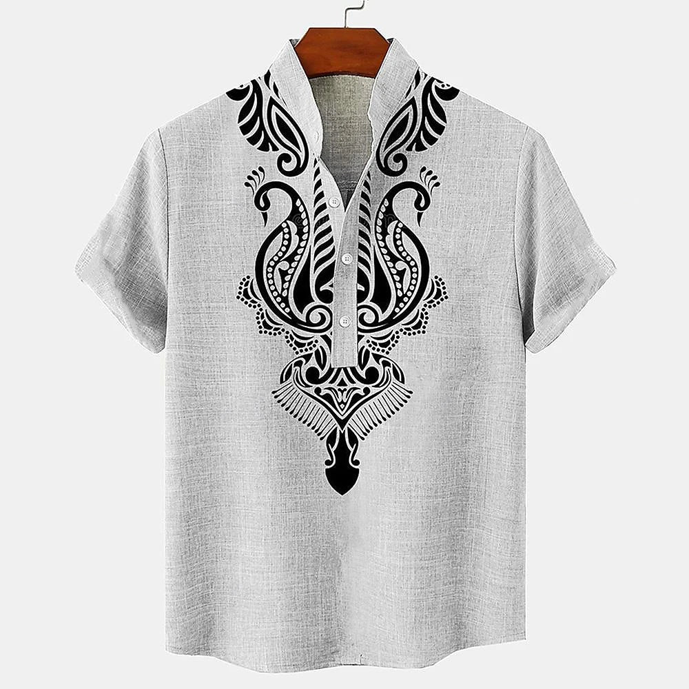 Chemise Homme à Manches Courtes Style Décontracté 3