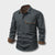 Chemise Homme à Manches Longues Boutonnée Contrastées Tissu Durable 4