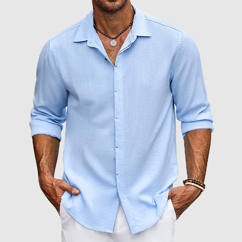 Chemise Homme à Manches Longues Classique 2