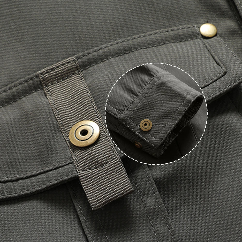 Chemise Homme à Manches Longues en Flanelle Tissu Respirant 4