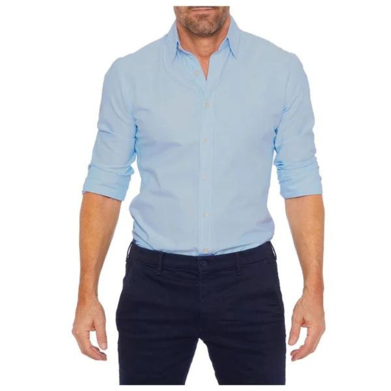 Chemise Zippée Décontractée pour Hommes 12