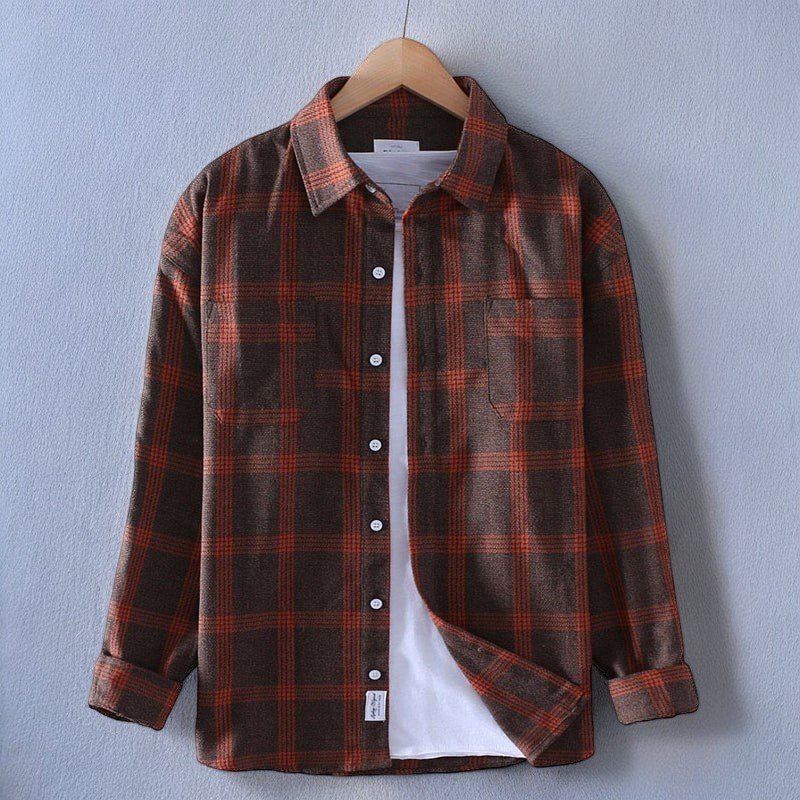 Chemise à Carreaux Classique pour Homme 2