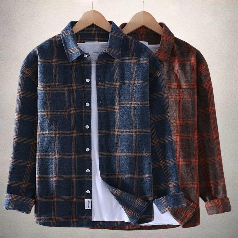 Chemise à Carreaux Classique pour Homme 3