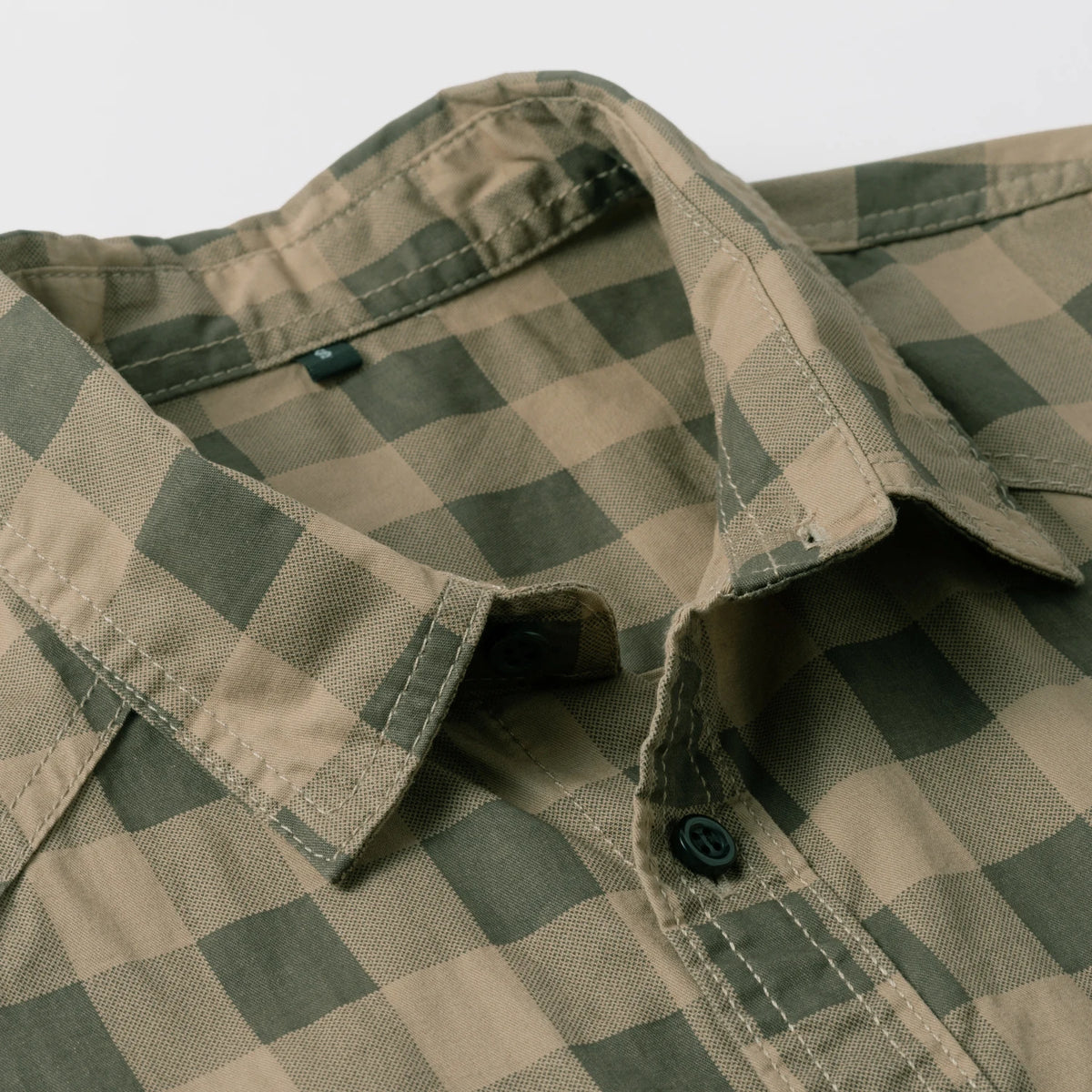 Chemise à Carreaux pour Hommes en Coton à Manches Longues 3