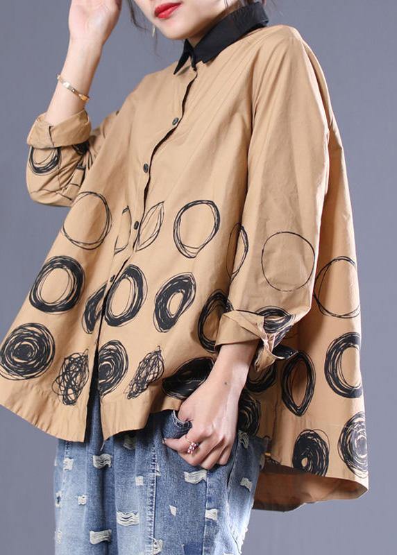 Chemise à Patches pour Femmes en Coton 1