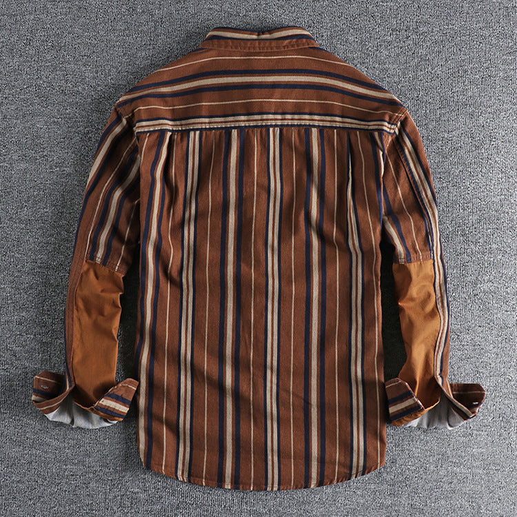 Chemise à Rayures pour Homme Style Moderne 3